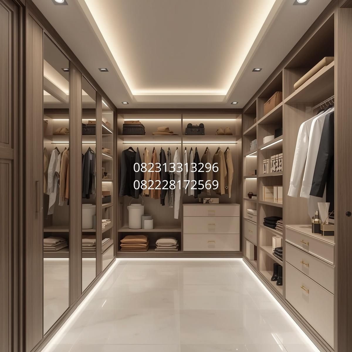 Lemari Walk In Closet