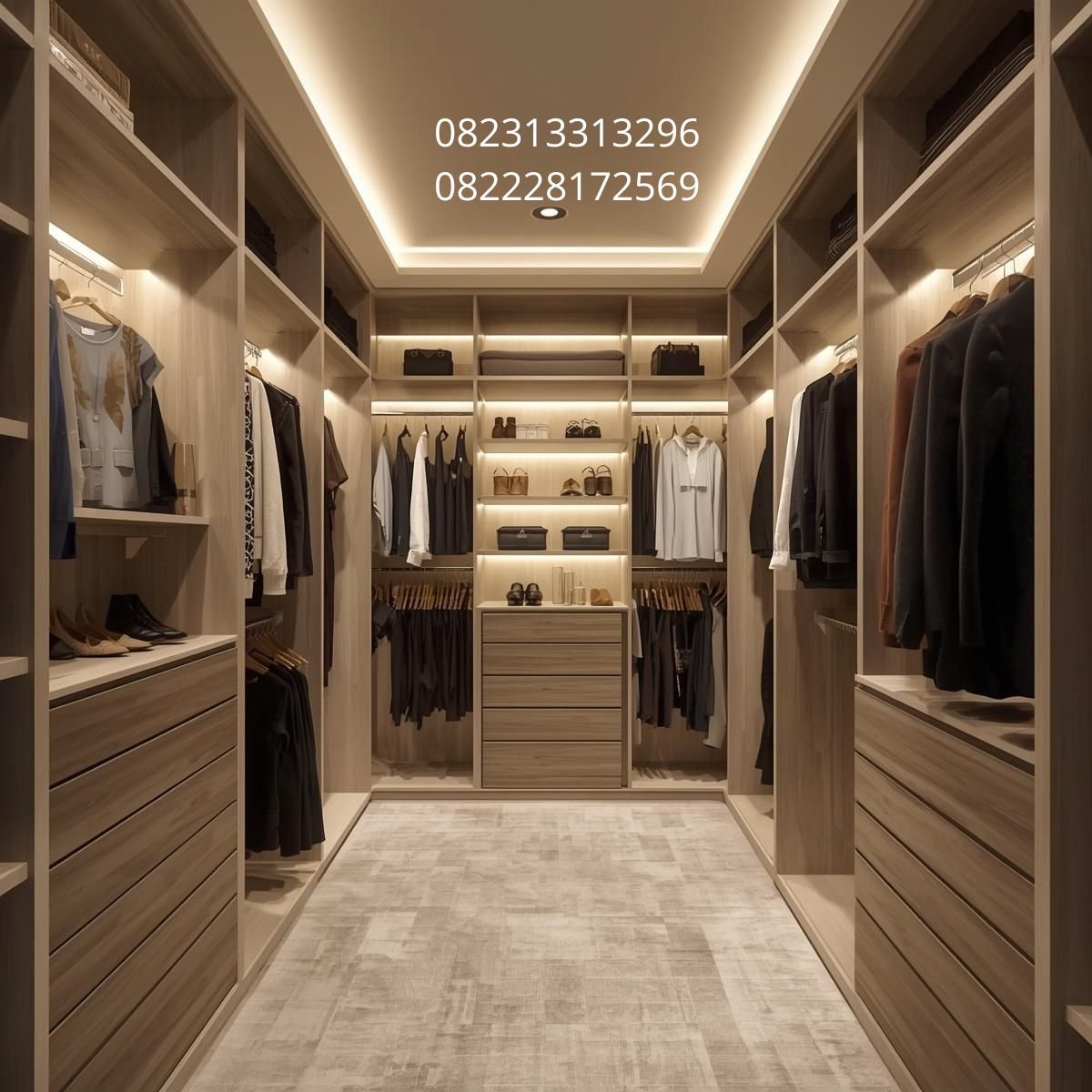 Desain Walk In Closet