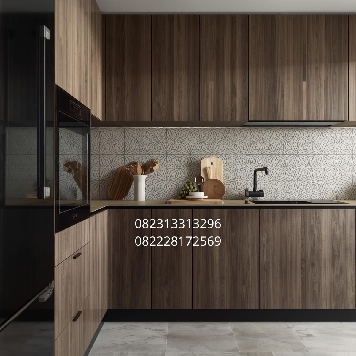 lemari dapur custom Surabaya pusat